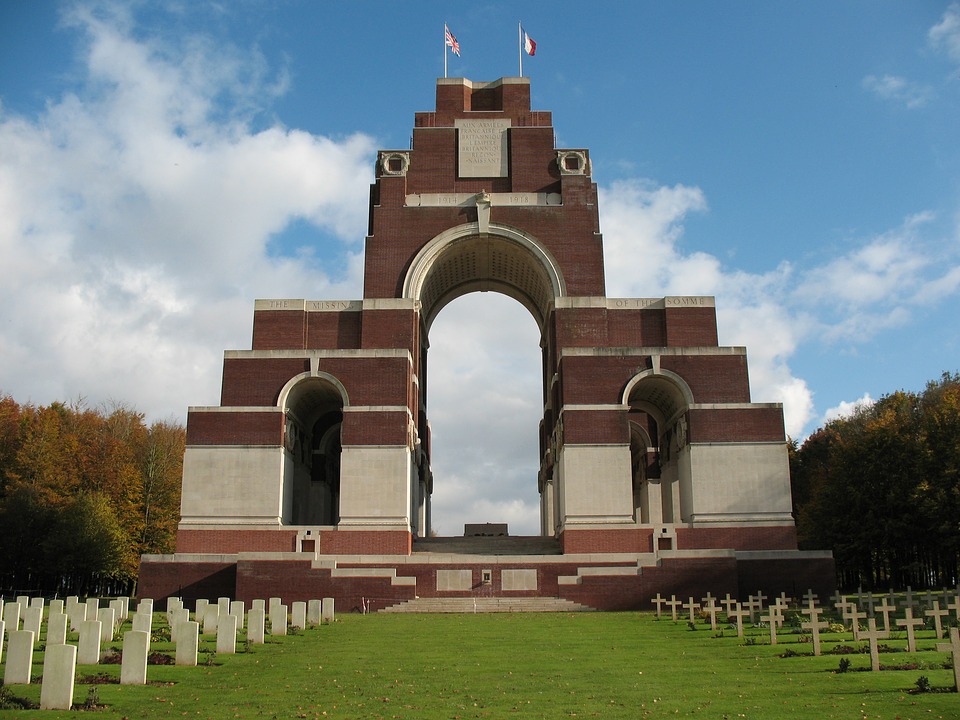 Le Mémorial de Thiepval sur les disparus de la Somme